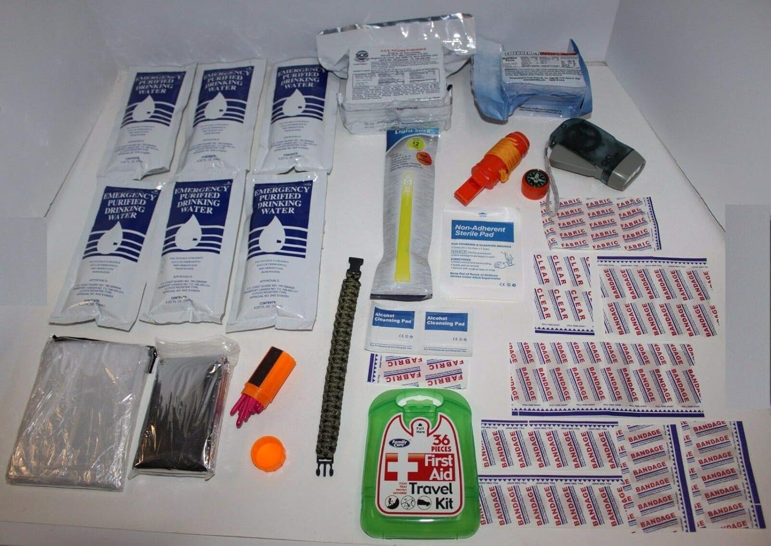 Uncommon 3 Day Backpack Disaster Emergency Survival Kit Bug Out Bag SHTF Food Water 72 hr • E&D Shop