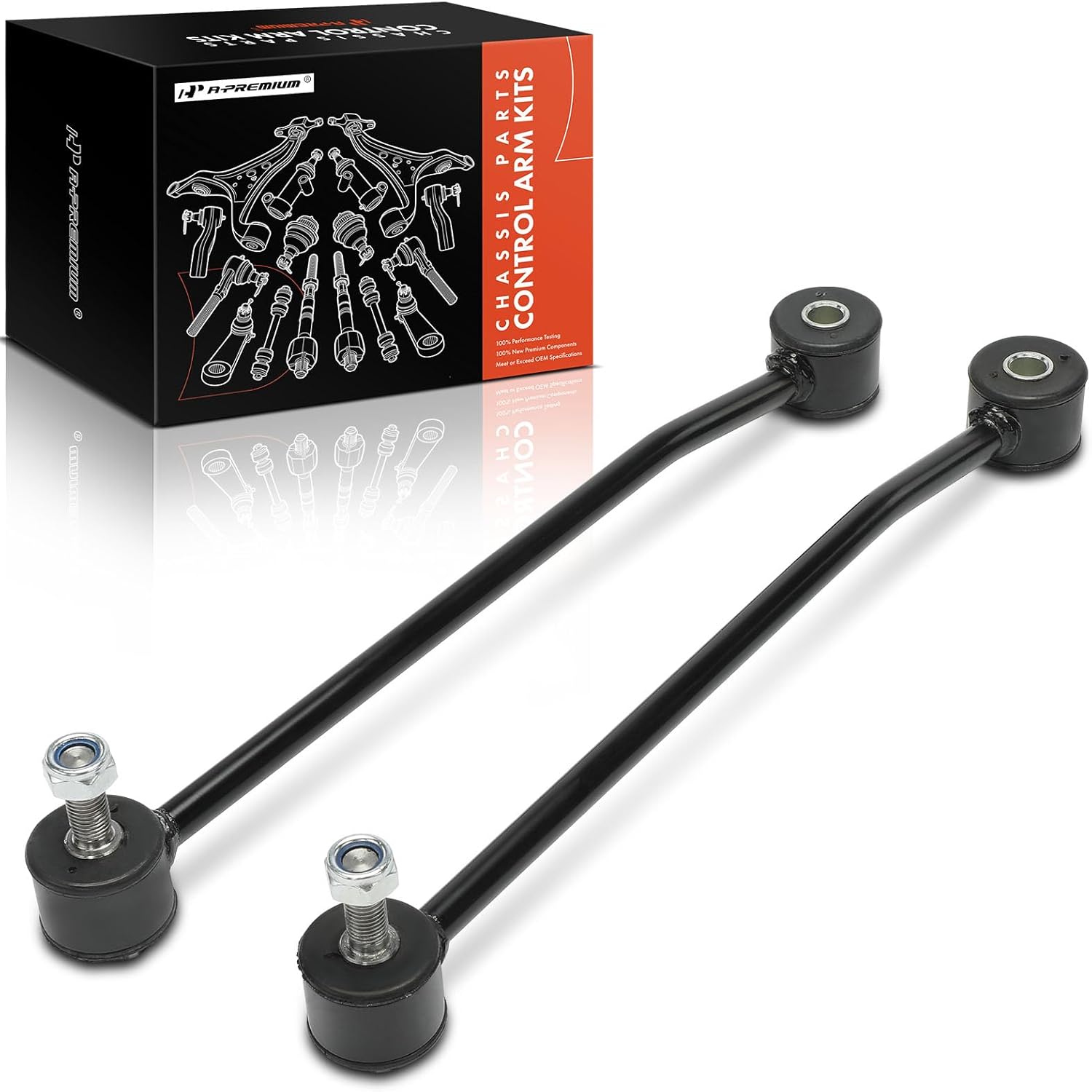 A-Premium 2 x Rear Sway Bar Links Stabilizer Bar Links Compatible with Ford Transit-150 Transit150, Transit-250 Transit250, Transit-350 Transit350, Transit-350 HD Transit350 HD, 2015-2023