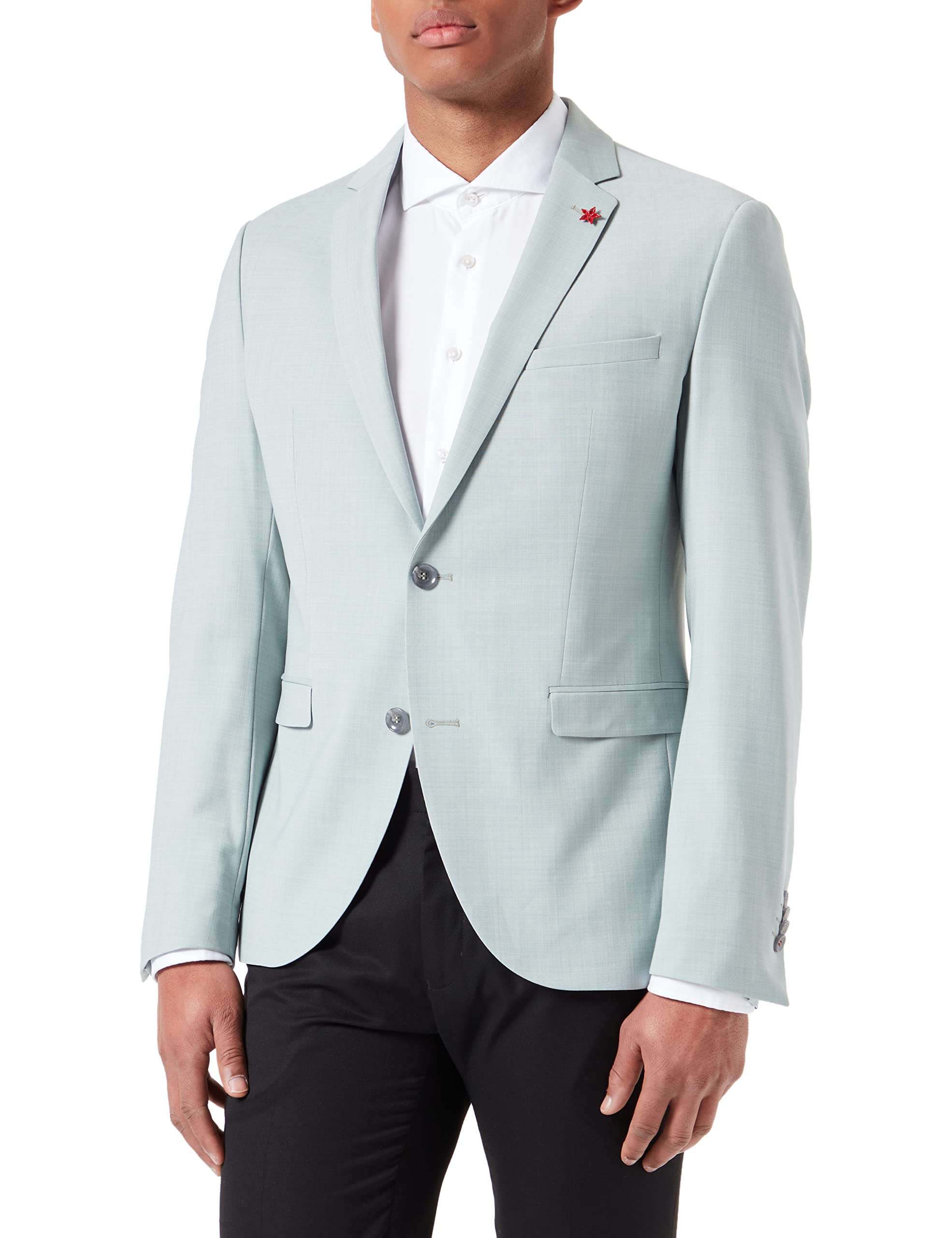 Giacca Elegante Da Lavoro Uomo Cimonopoli-s - Tessuto Misto Poliammide Viscosa Elastan - Foto 11