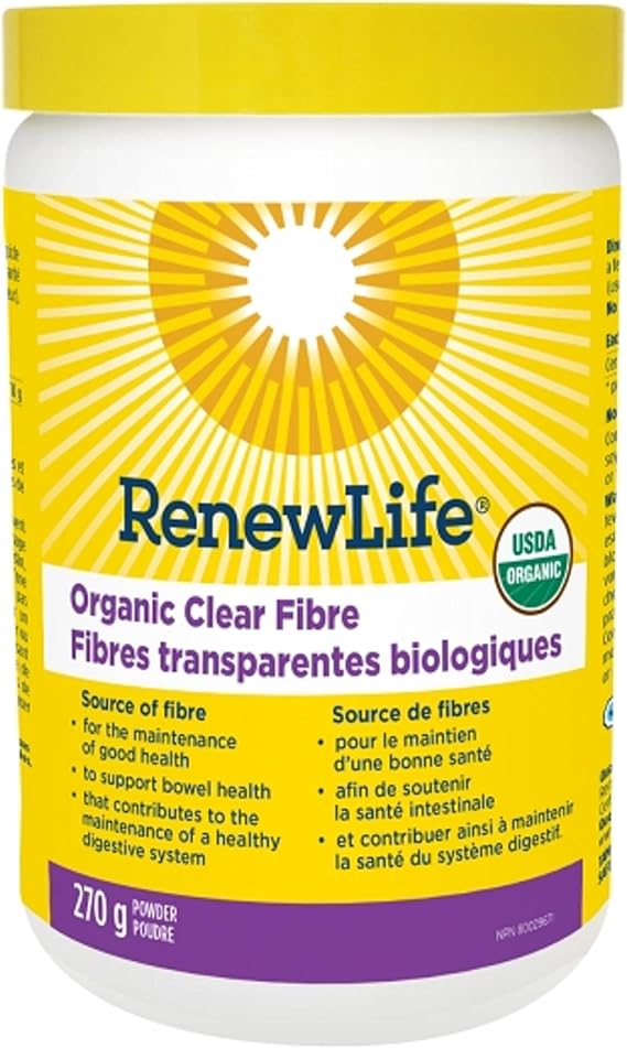 Renew Life Organic Clear Fiber, 9.5ounce Health & Household