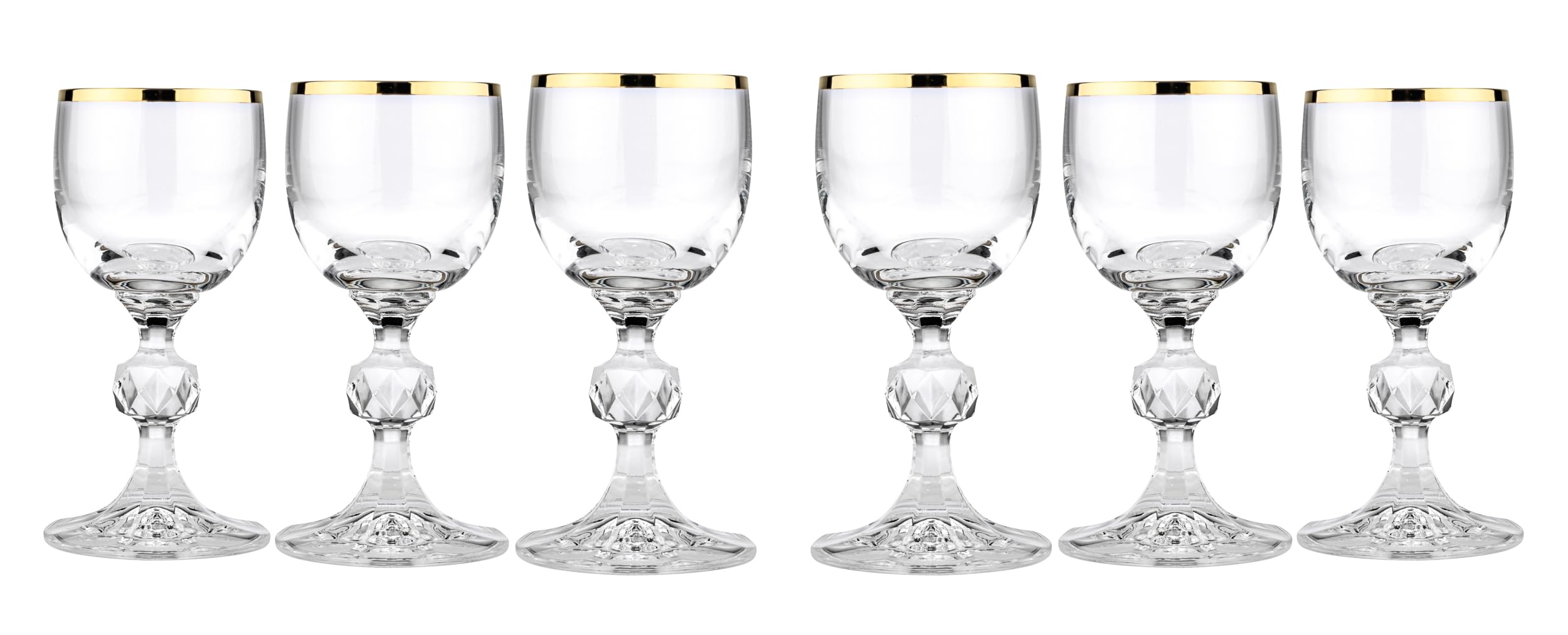 BOHEMIA　GIASS　MAIA Exquisite Hand-Cut Bohemian Crystal Wine Glasses - Crafted