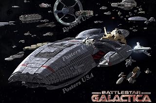 PremiumPrints - Battlestar Galactica TV Series Show Poster Glossy Finish Made in USA - TVS035 (24" x 36" (61cm x 91.5cm))