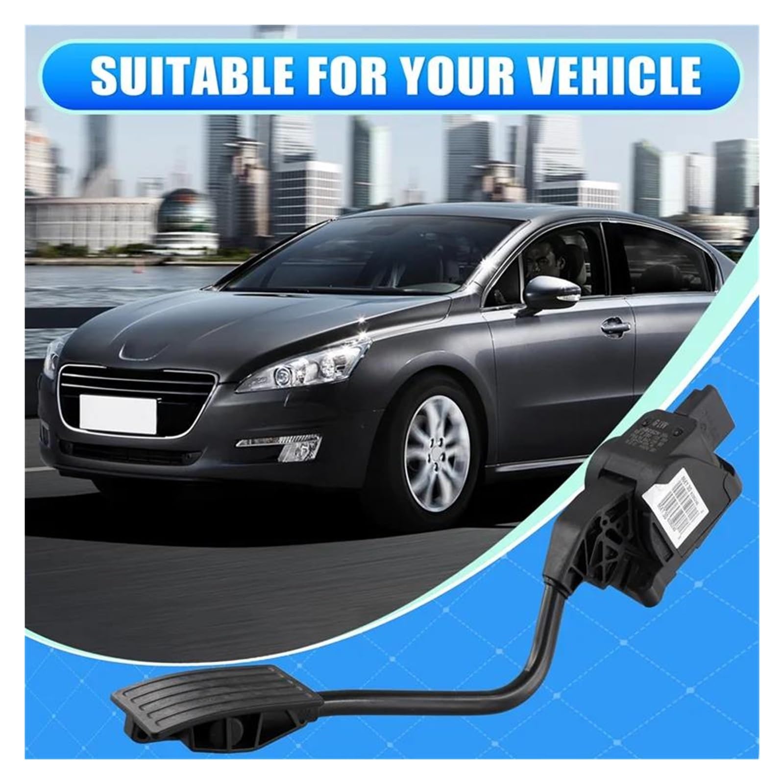 Detector Pedal Acelerador Para 407 508 Para C5 (X7) C6 Sensor Pedal Acelerador Coche 1601EP
