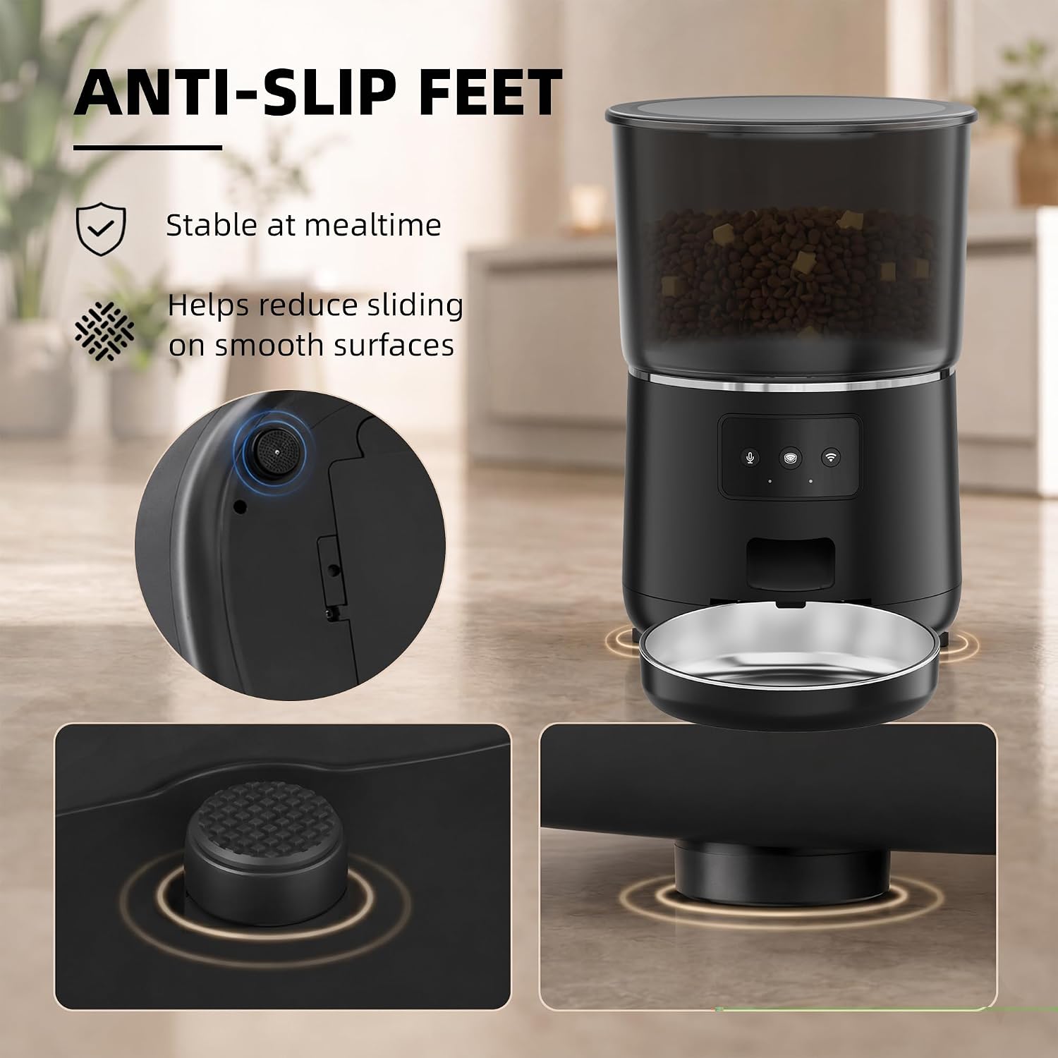 Roypet Automatic Cat Feeders Auto Pet Feeder for Cats and Small Dogs