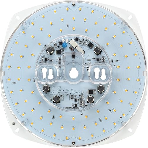Miniatura 8 de Tamaño PCB de 5.5 pulgadas, tamaño total de 6.73 pulgadas, 23 W, 3000 K, 1700 LM, 120 V, CRI90, motor de luz LED regulable, kit de luz de