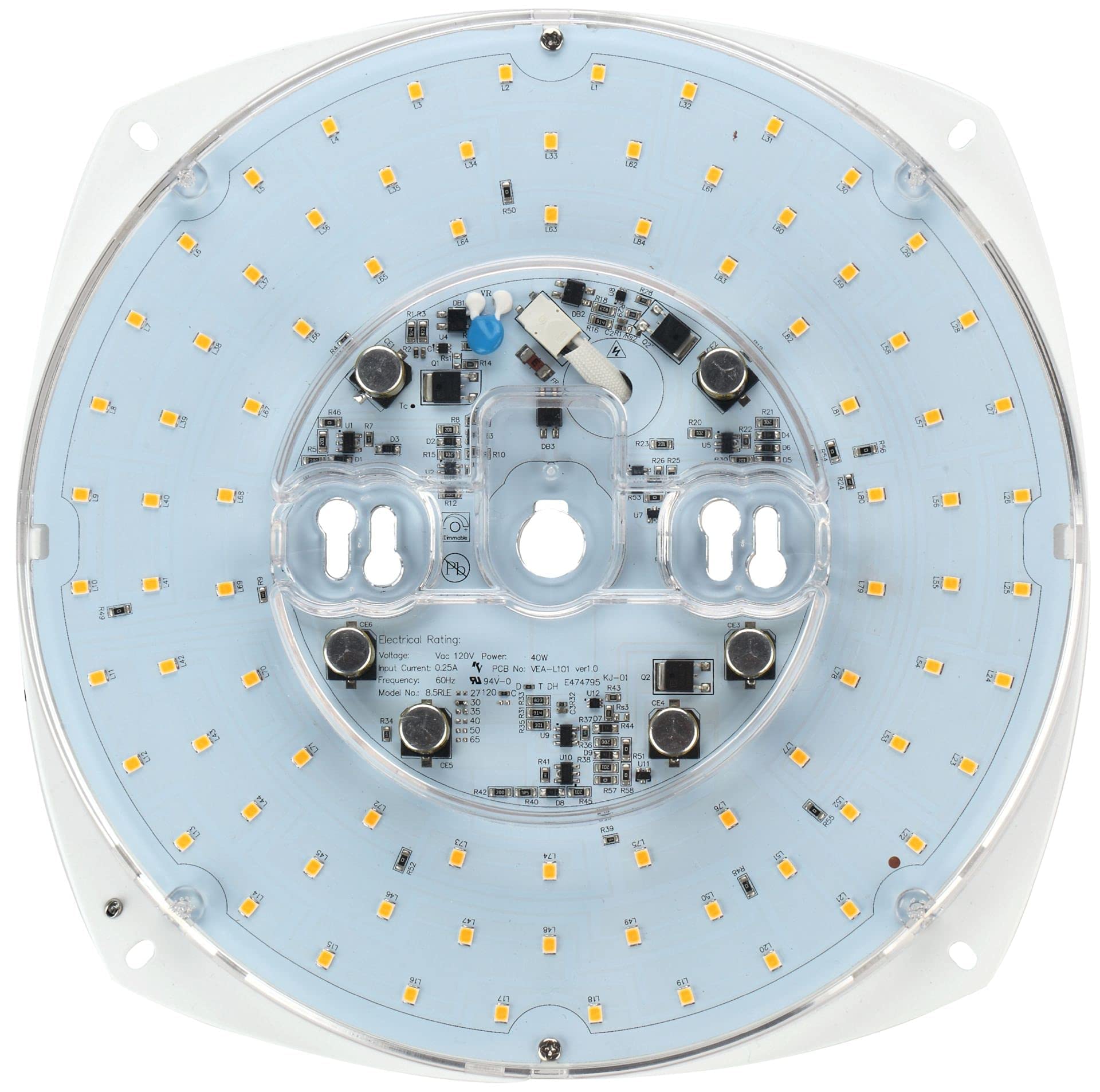 1-40 X2 ＆ LED Retrofit kit セット Legental Kit de retrofit de motor de luz LED de 21,6 cm - Tamanho