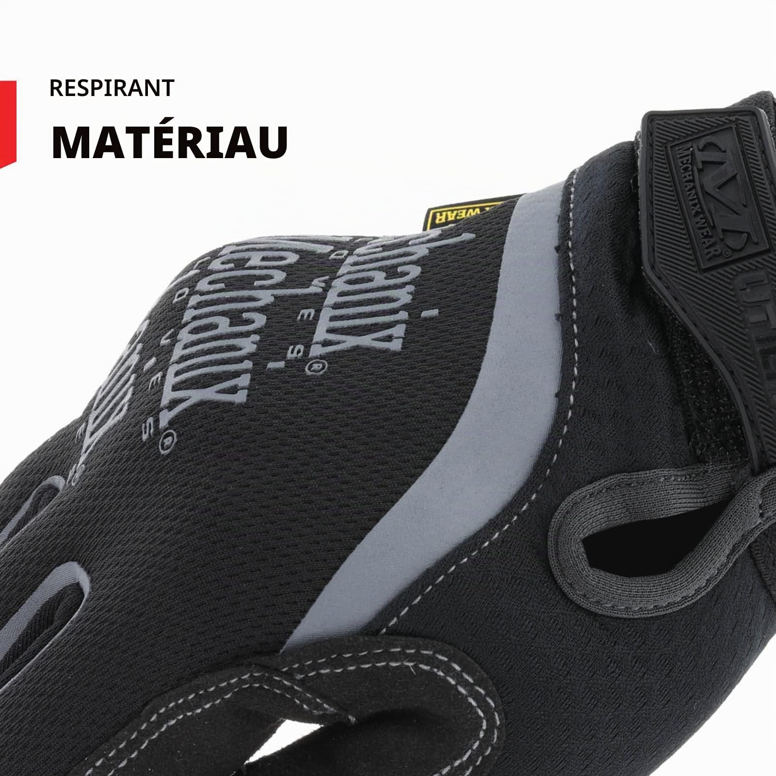 Mechanix Wear - Utility Gants (Medium, Noir)