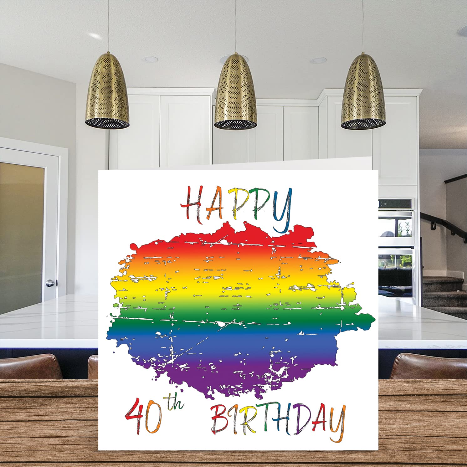 Cartes De 58e Anniversaire LGBT Pour Partenaire – Happy