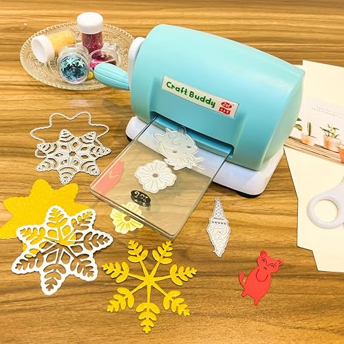 Miniatura 8 de Máquina de troquelado y estampado para bricolaje, máquina de estampado a mano para bricolaje, troquelado, tarjetas de papel, manualidades, álbumes