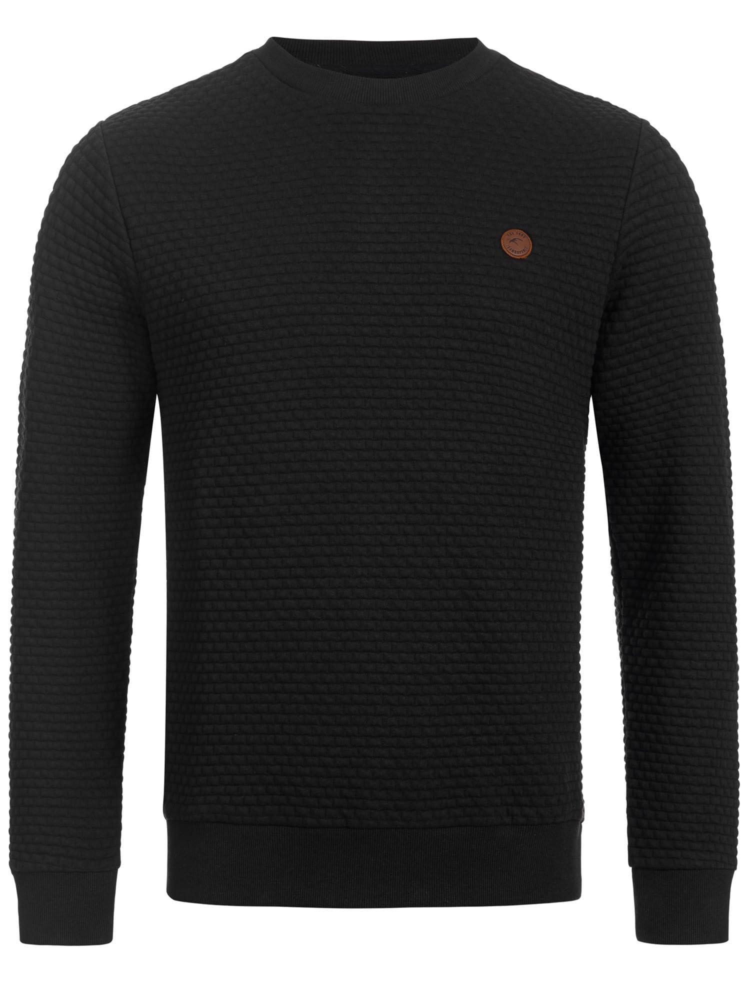 Indicode Uomini Dash Pullover | Maglione con Scollo Rotondo