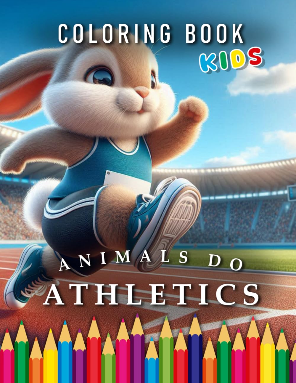 Animals do athletics | Coloring Books Kids: For children | The perfect Gift for little Athletes (Kids | Coloring Books)