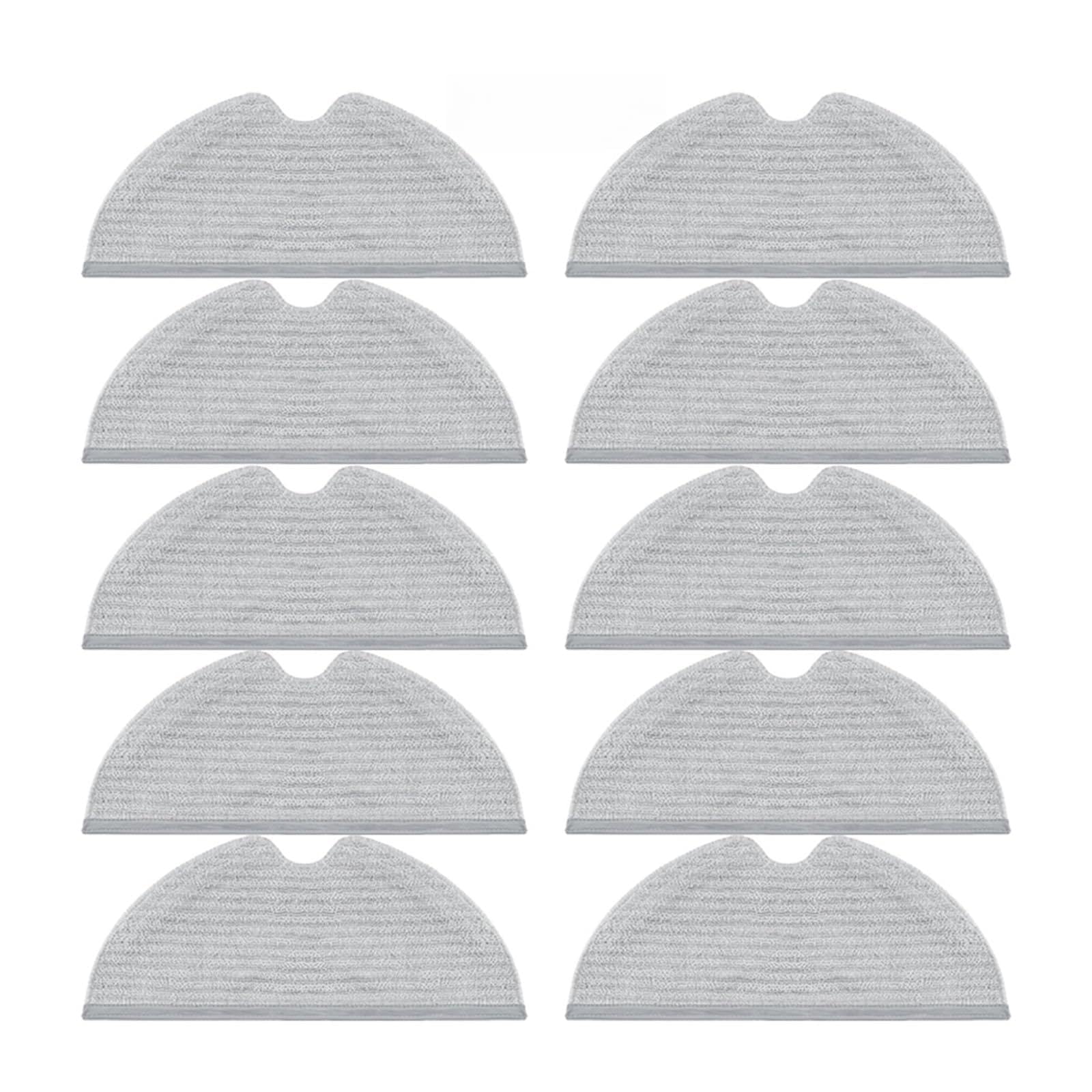 Cubierta for fregonas de Tanque de Agua, Compatible con Xiaomi, Compatible con Dreame, Accesorios de Control eléctrico de aspiradora Robot F9(10 PCS MOP)