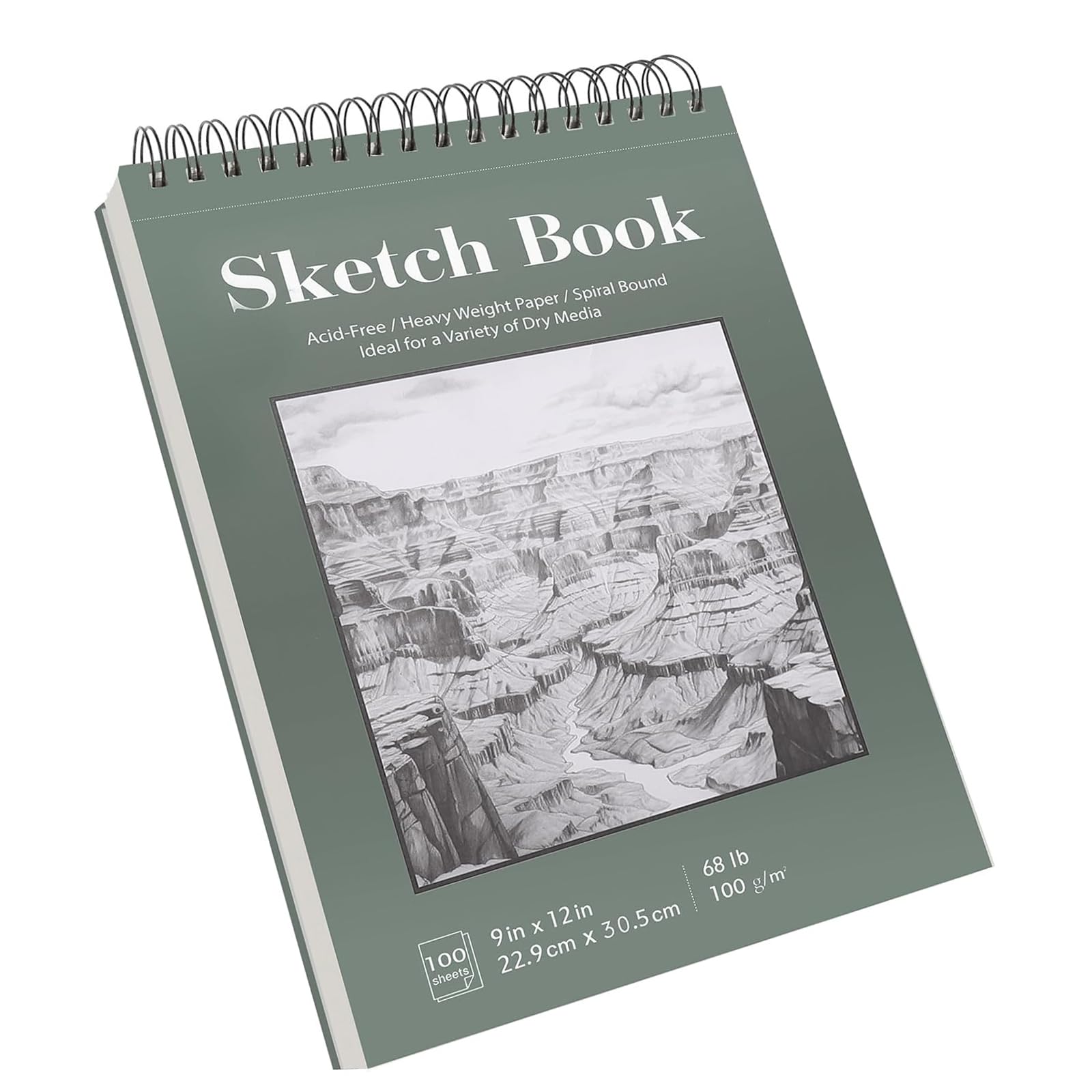 Multipurpose Art Notebook Strong Binding Sketchbooks Smooth Paper Resists Bleed Drawing Pad Multifunctional Drawing Pad