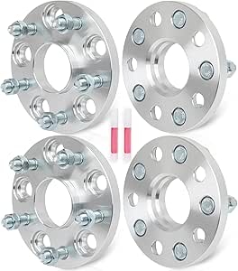 SCITOO 4X 20mm Wheel Spacers Hubcentric 5x120mm To 5x120mm 5 Lug Compatible With 1997-2003 For BMW 540i 1996-2003 For BMW 528i 1996-2003 For BMW 530i 1997-2003 For BMW 540i 12x1.5 Studs - View #2