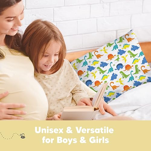 Miniatura 9 de KeaBabies Funda de almohada para niños pequeños de 13 x 18 pulgadas, funda de almohada orgánica para niños y niños, funda de almohada de algodón 100