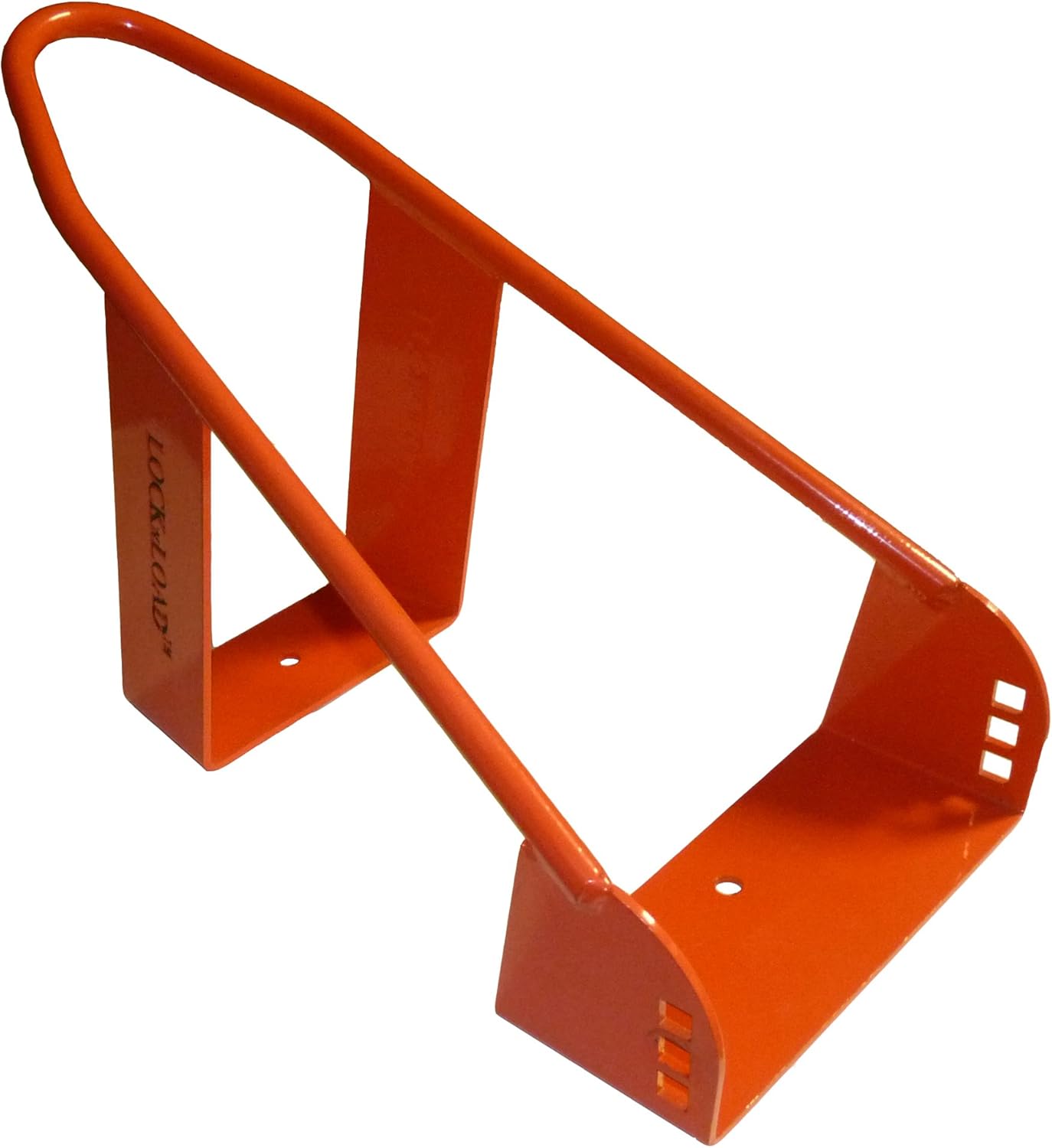 Lock 'N Load (BK100) Orange/Black Deluxe Motorcycle Wheel Chock