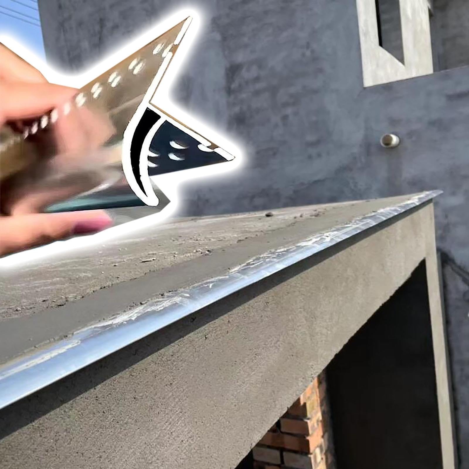 Perfil Goterón Perfil de goteo para aleros de aleación de aluminio
