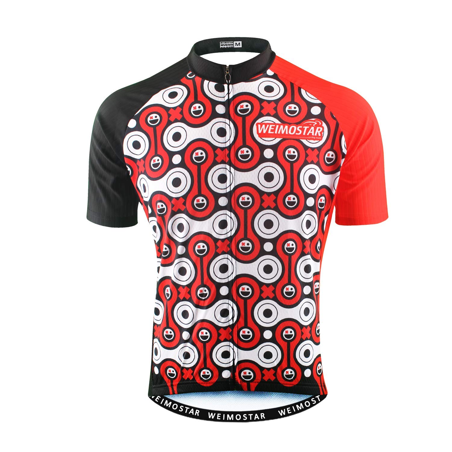 Cycling Jersey Men's Bike Jersey Bicycle Tops Pro MTB Mountain Shirt Red