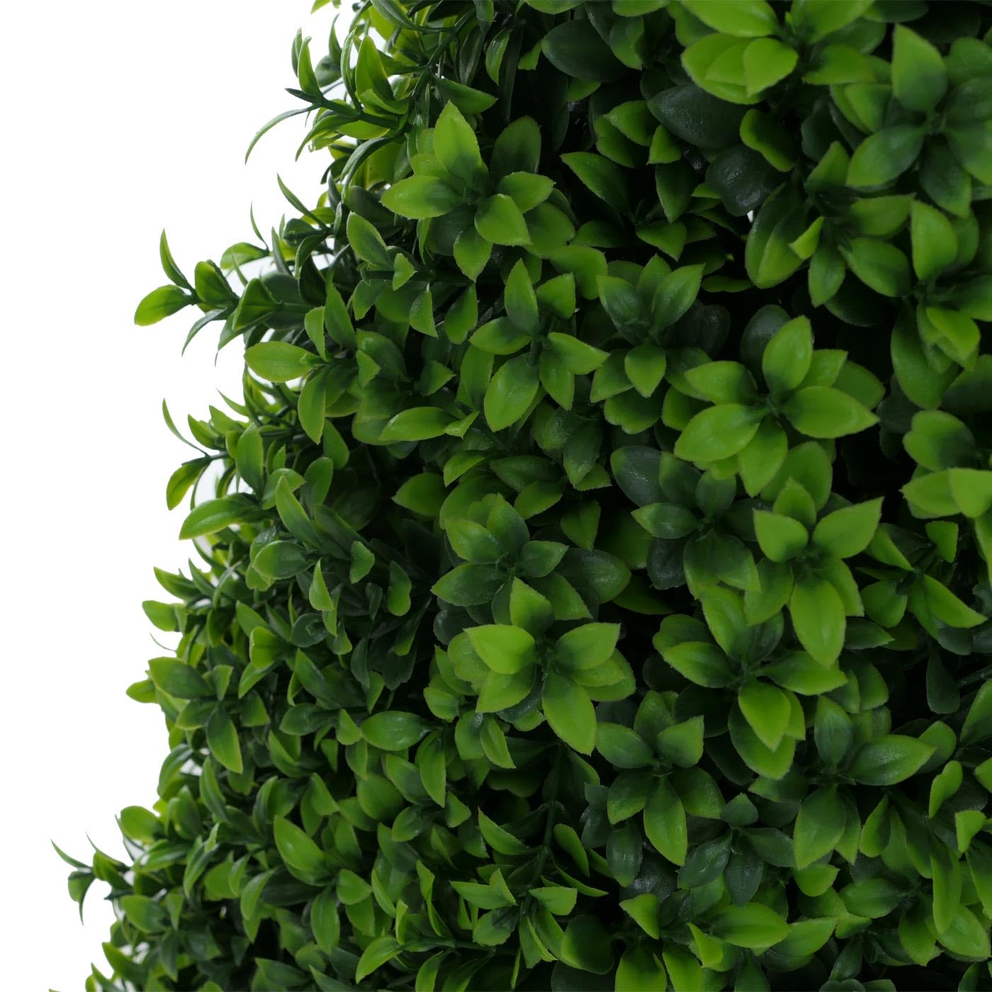 Mendler Künstlicher Buchsbaum HWC-Q89 90x35x35cm | Buchs, Buxus, im Topf, Dekobaum, Kunstpflanze, Kegel, naturgetreu immergrün Outdoor