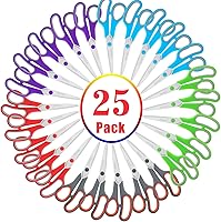 Vista 12 de Niutop - Juego de 5 tijeras a granel, tijeras multiusos de tela para costura afilada de 8 pulgadas para oficina, hogar, escuela secundaria