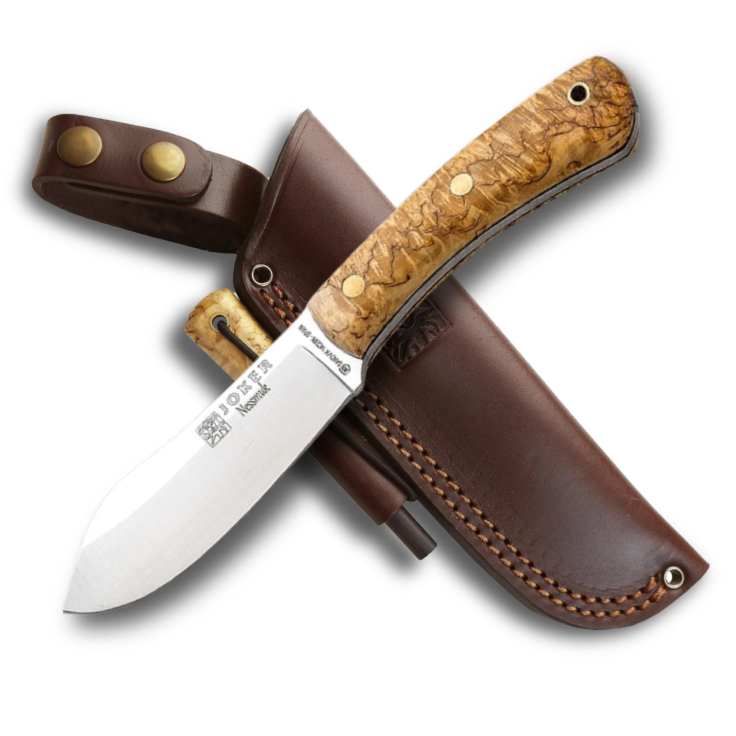 Amazon.co.jp: Joker Nessmuk CL136-P Bushcraf and Survival Knife