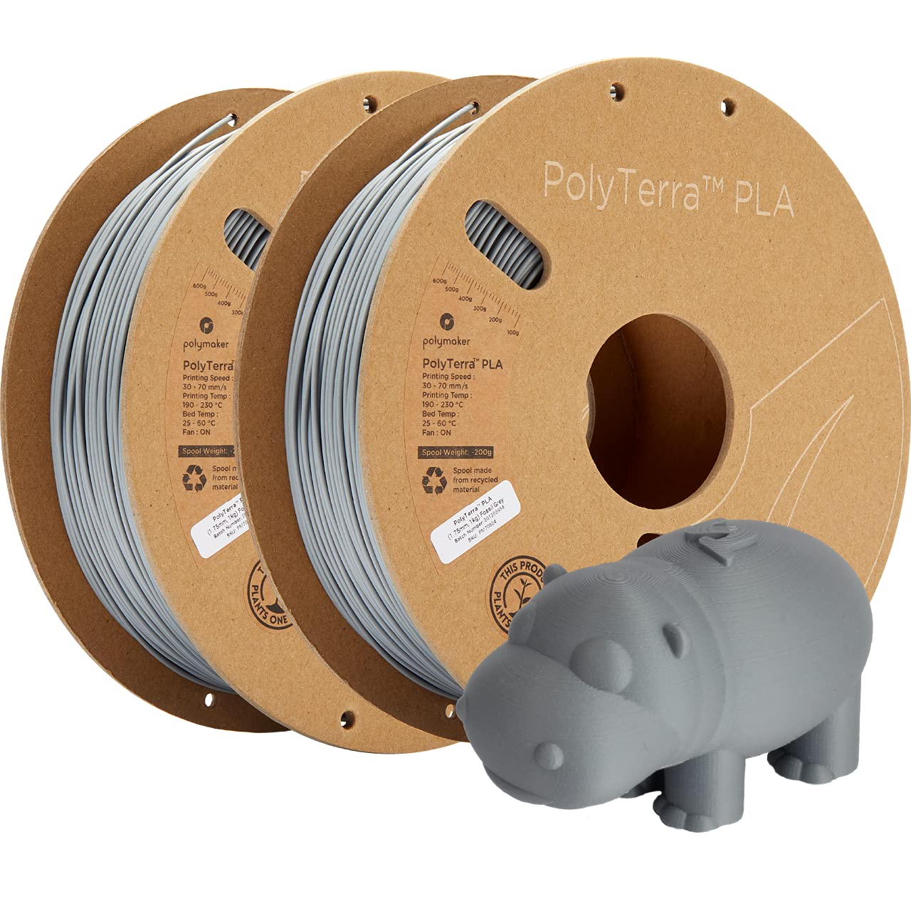 P PLA Fossil Grey 2 Units Pack (B08VRNWXXL) Amazon Price History, Amazon Price Tracker