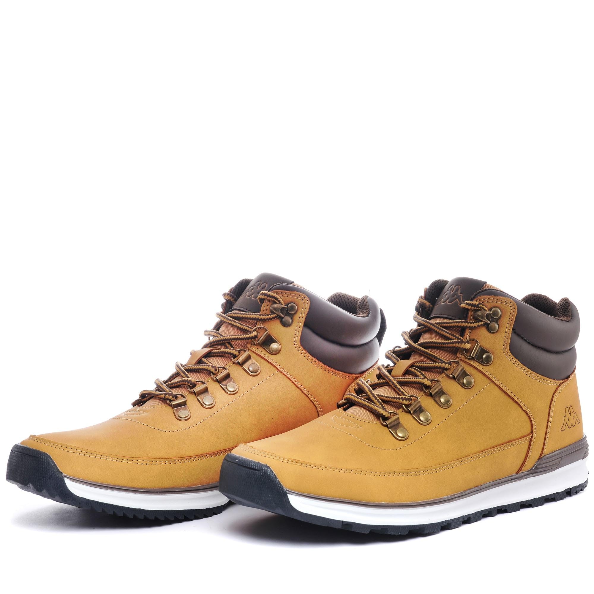 Kappa Homme Logo Monsi MD, Yellow Tan Brown Oak, 45 EU