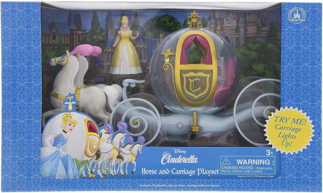 Amazon ディズニーパーク シンデレラ馬と馬車プレイセット おもちゃ おもちゃ