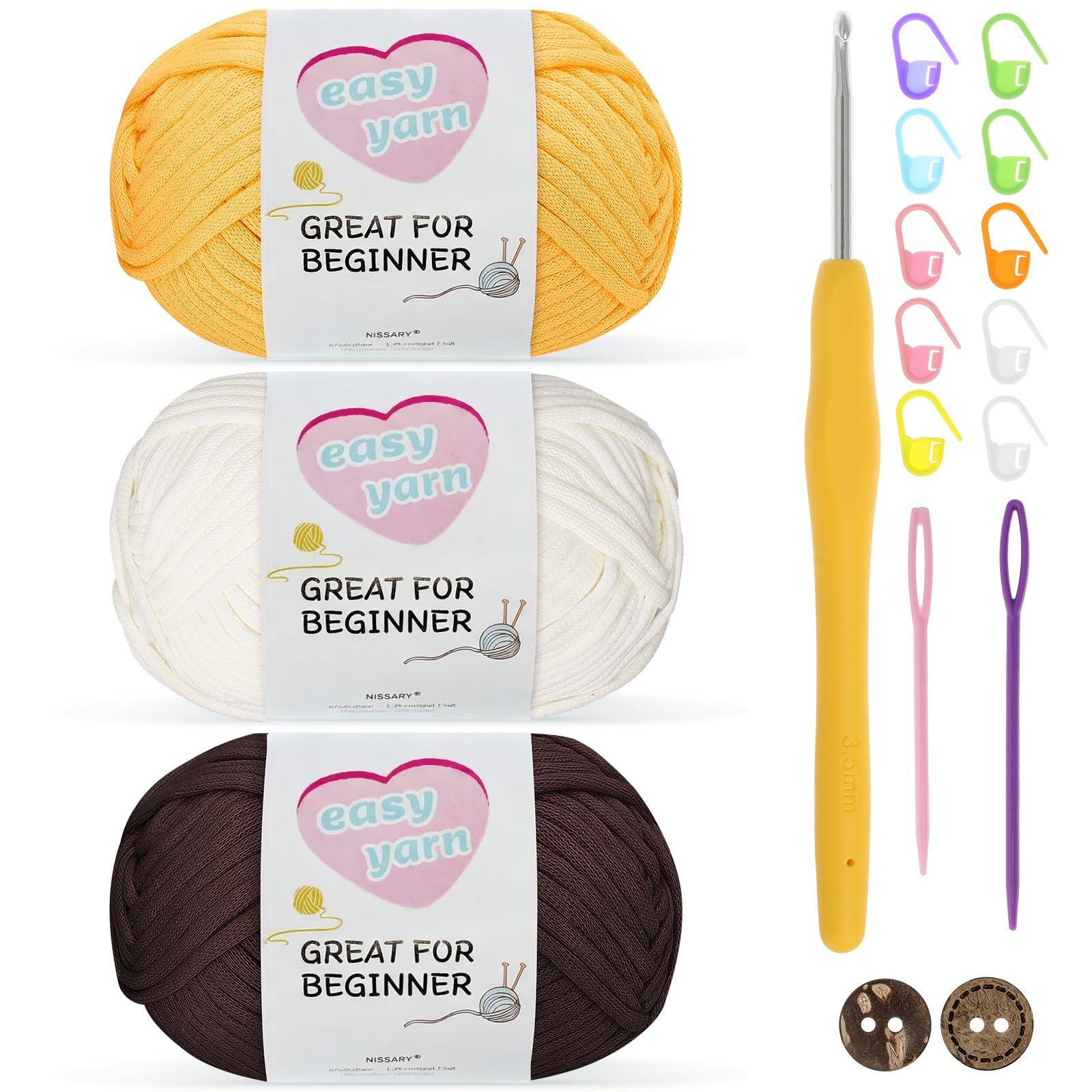 de-chunky yarn