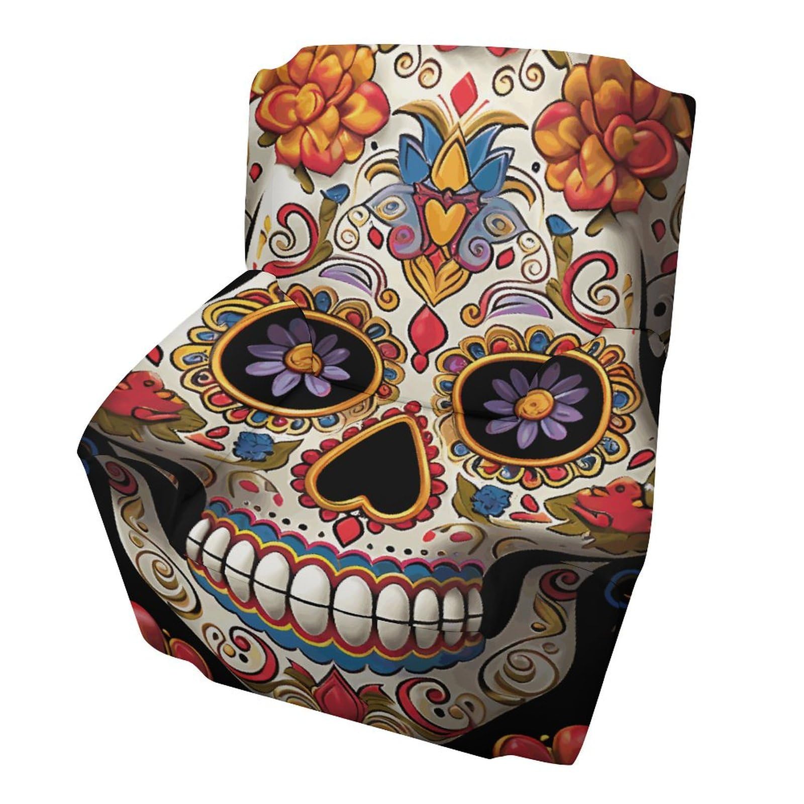 Housse de protection pour canapé simple : ambiance salon mexicain