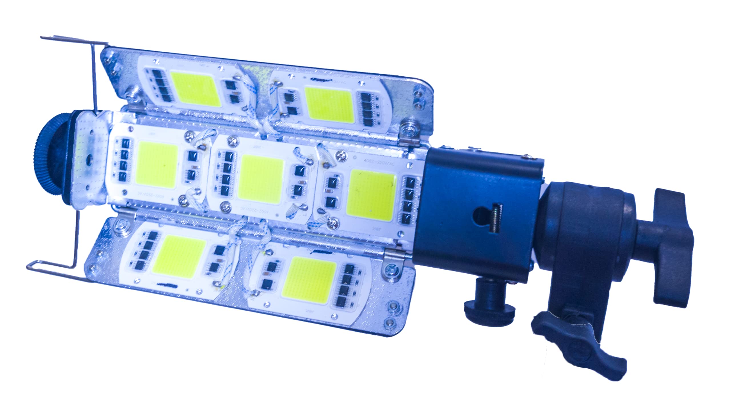 PICPRO 350W Porta LED 7 Panel Light White | Low Power Consuming LED Panels, Providing High Intensity White Light for Photography,Videography,Studio and Events, Indoor/Outdoor