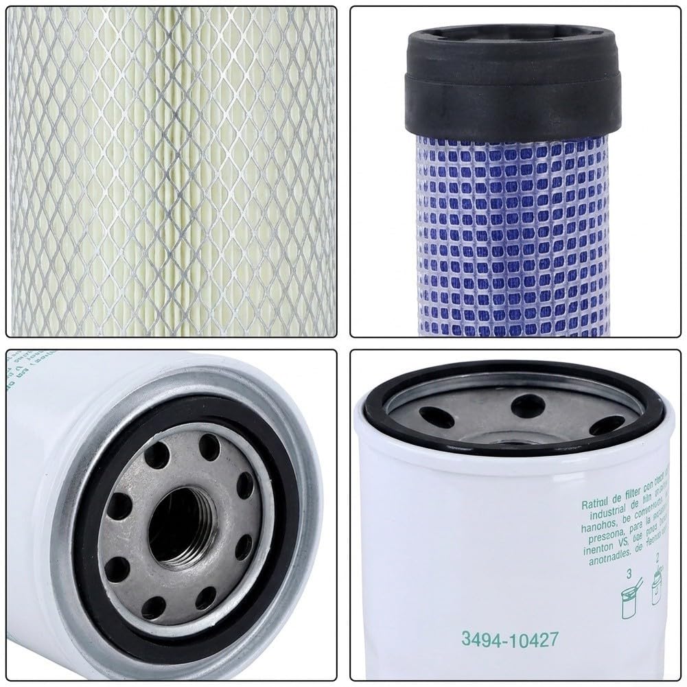 Kit Filtros para tractor Serie L: Aire, Aceite, Combustible Kit
