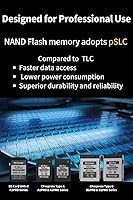 Vista 3 de Nextorage Tarjeta de memoria CFexpress tipo B de 660 GB Super Fast VPG400 lectura máxima 1950MB/s escritura máxima 1900MB/s (Serie B1 Pro)
