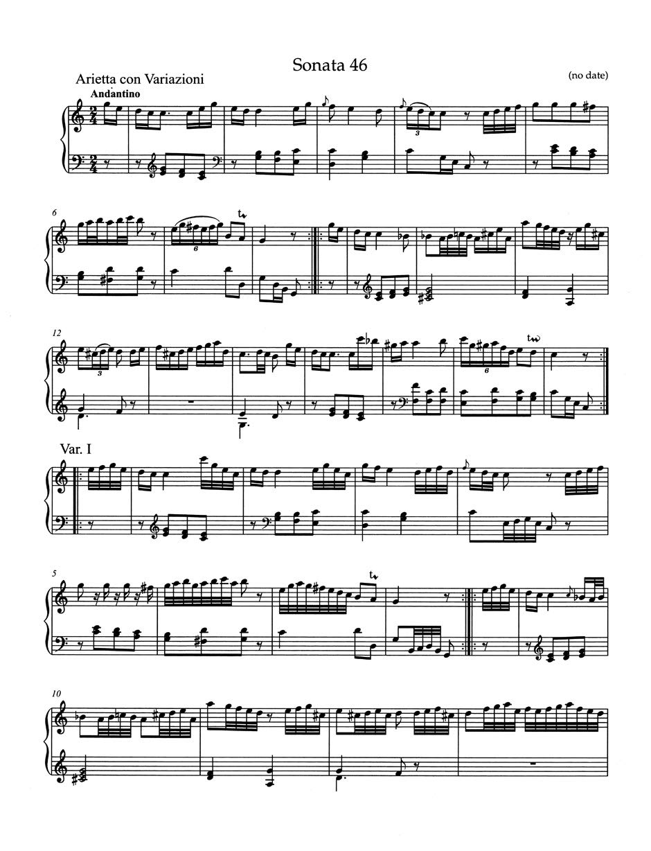 Koželuch: 6 Easy Piano Sonatas      Sheet music