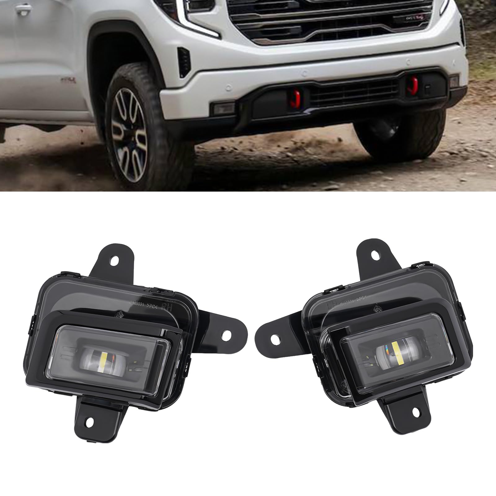 Amazon.com: WOHAIPA LED Fog Lights Assembly For 2022 2023 2024 GMC