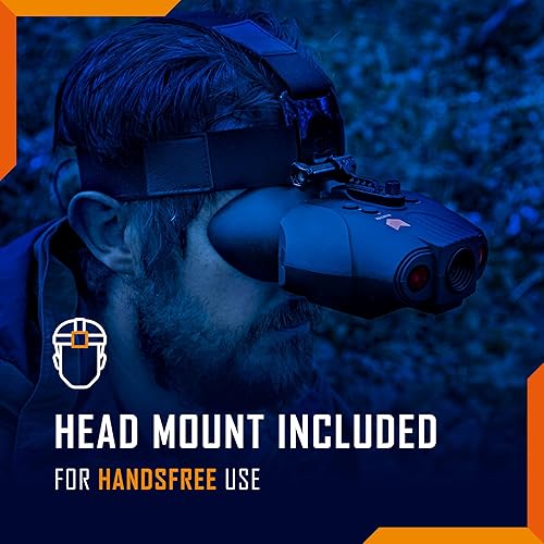 Miniatura 2 de Nightfox Swift- Lentes de visión nocturna infrarrojos digitales aumento de 1 x rango de 225 pies batería recargable