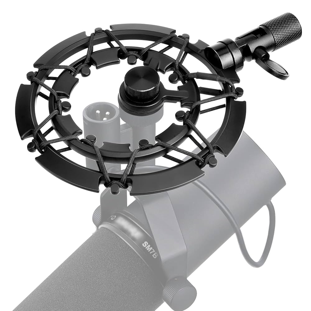 【ウドゥー】Shure SM7B コンデンサーマイク ショックマウント付き SHURE SM7Bをレビュー。動画制作・配信に最適なダイナミック