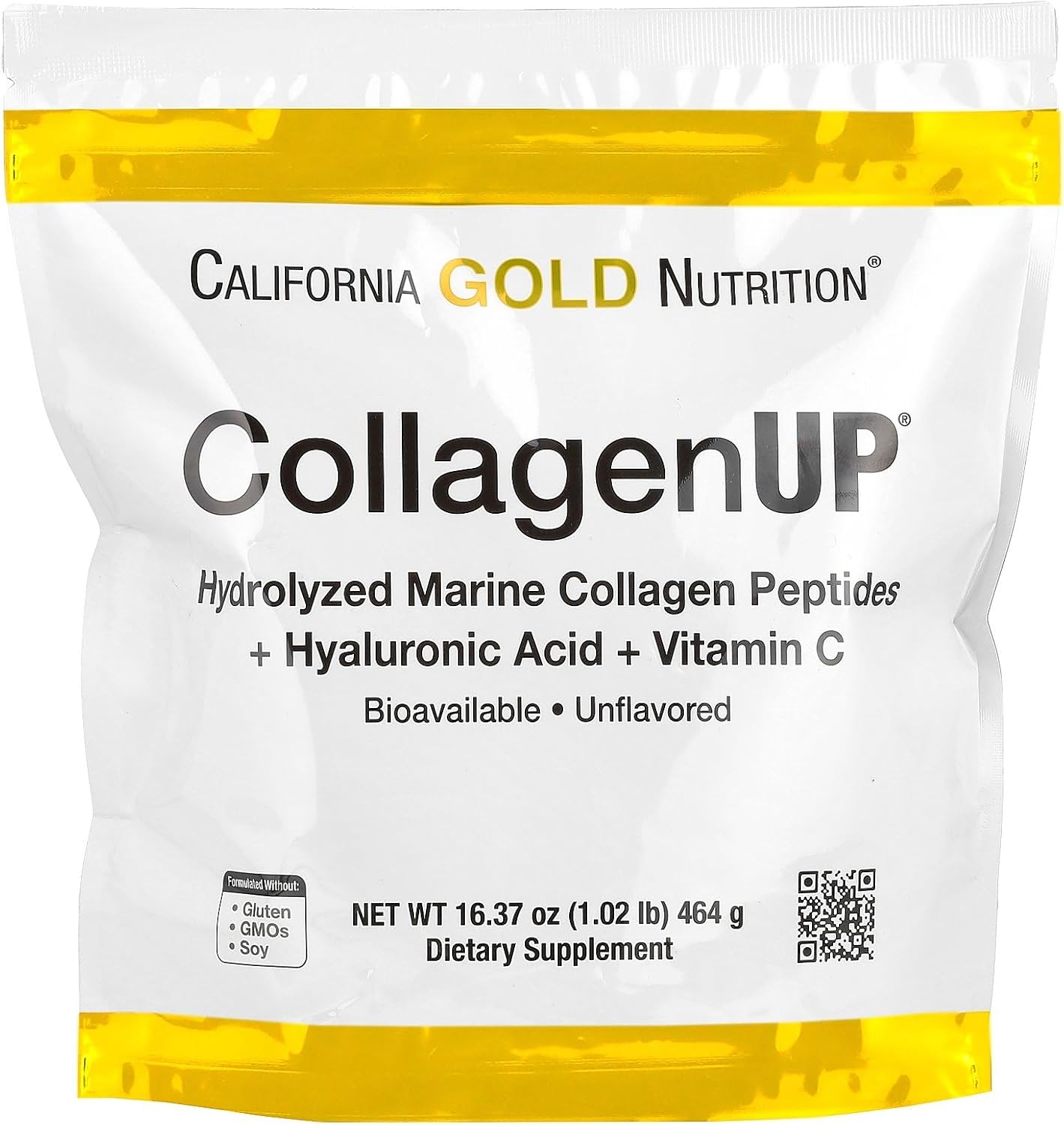 California Gold Nutrition, CollagenUP®, Hydrolyzed Marine Collagen ...