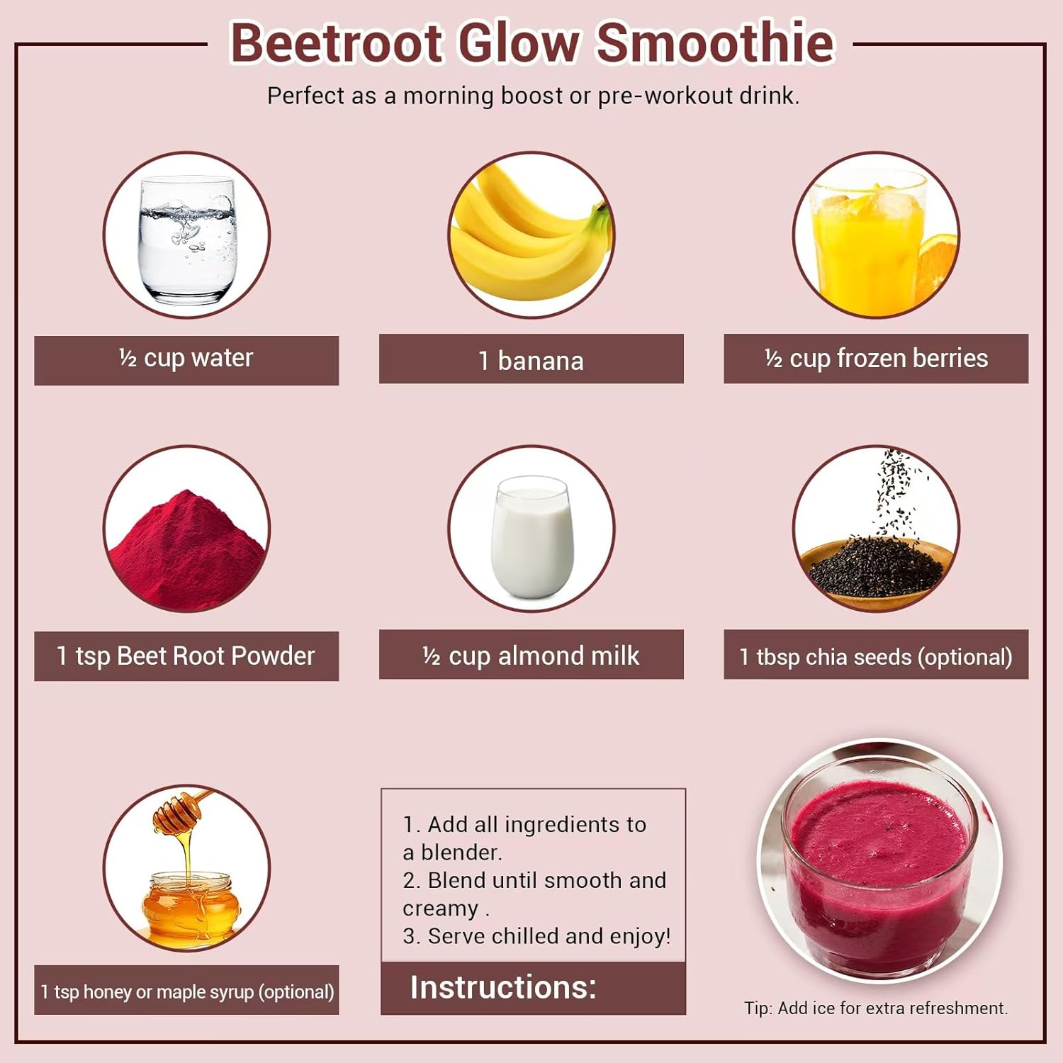 Original Beet Root Powder | Non-GMO Beetroot Superfood | Vegan & Gluten Free | Natural Nitric Oxide Supplement | Supports Pre Workout Energy | 16oz - Image 8