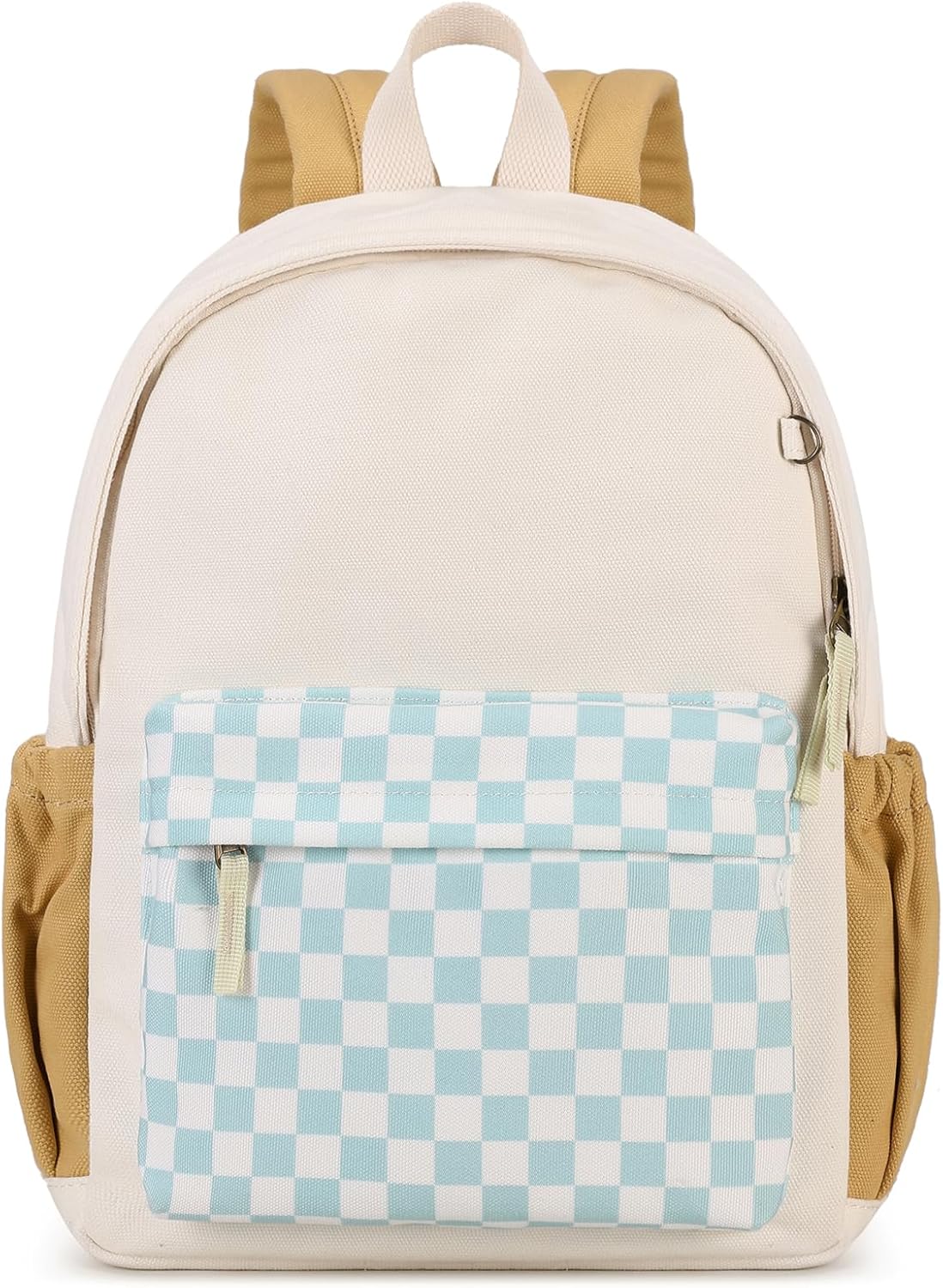 Ryushoyo Toddler Backpack 14 Inch Kids Backpacks for Boys and Girls Classic Design Canvas School Bags with Chest Strap