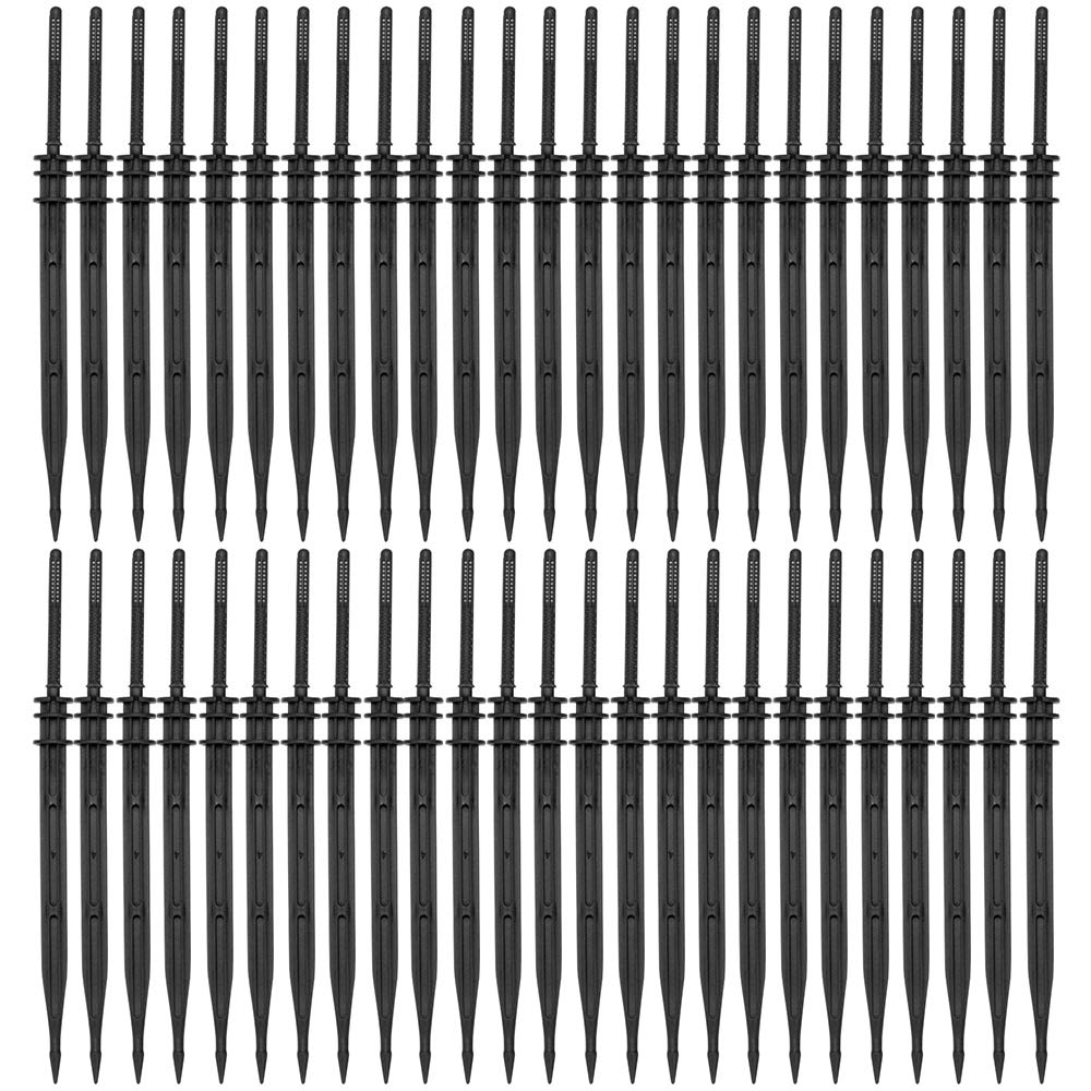 50 pcs Drip Arrow Dripper Micro Drip Irrigation Kit Emitters for 3/5mm Hose Garden Watering Saving Micro Dripper(50Pcs-Straight Arrow)