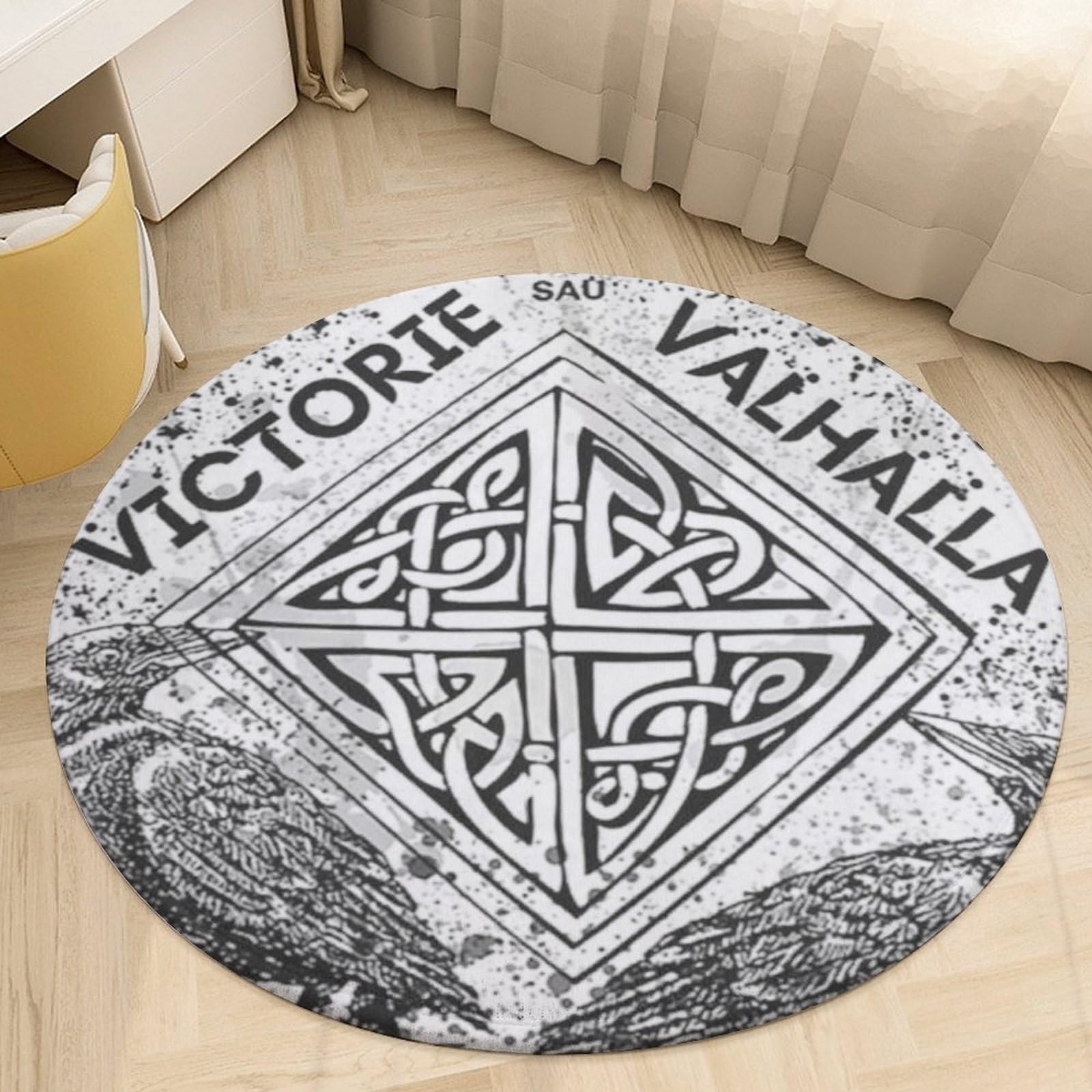 Tapis de chambre à coucher imprimé 3D pour une décoration chaleureuse