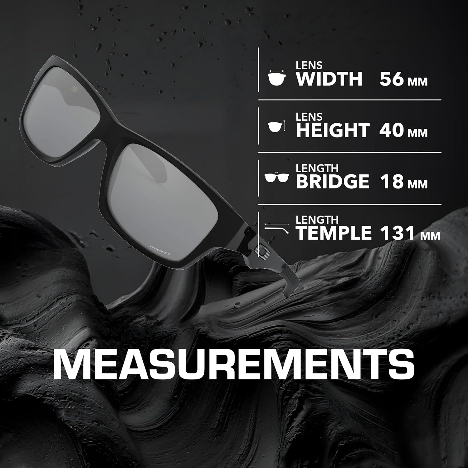 Oakley JUPITER SQUARED OO9135 Rectangle Shape Sunglasses With Official Eyewear Kit