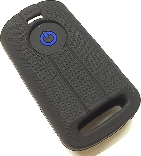 ヤマハ車用 2輪 バイク用 SMART Key シリコンキーカバー YAMAHA車用 XMAX250 NMAX TRICITY (青色)
