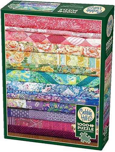 Miniatura 3 de Cobble Hill - Rompecabezas de 1000 piezas, diseño de arcoíris cómodo, póster de muestra incluido