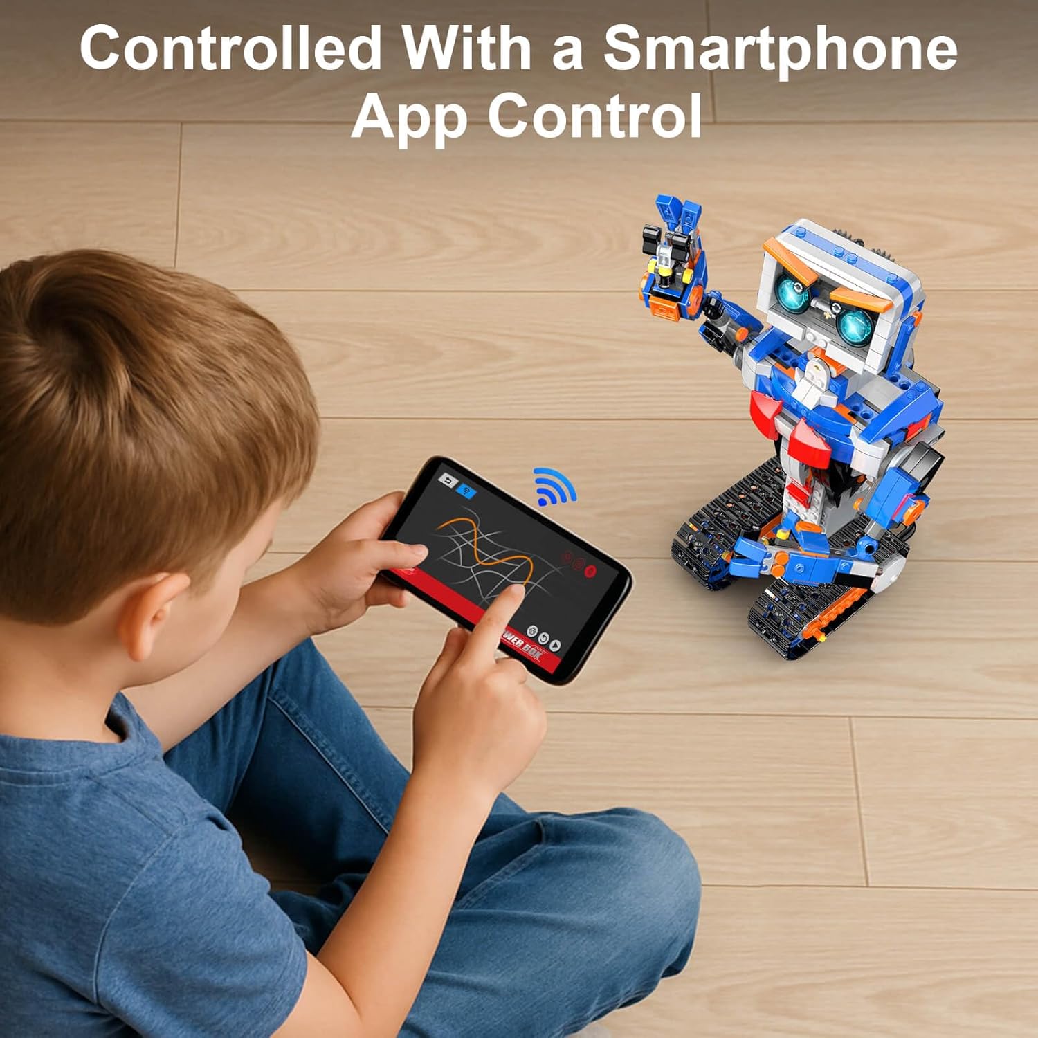 PIKARO Robot Robotics for Kids Ages 8-12 Boys Girls with App & Remote Control, stem Toys for Boys Age 8-13, Build Your Own Robot STEM Building Sets Toys, Birthday (623 PCS)