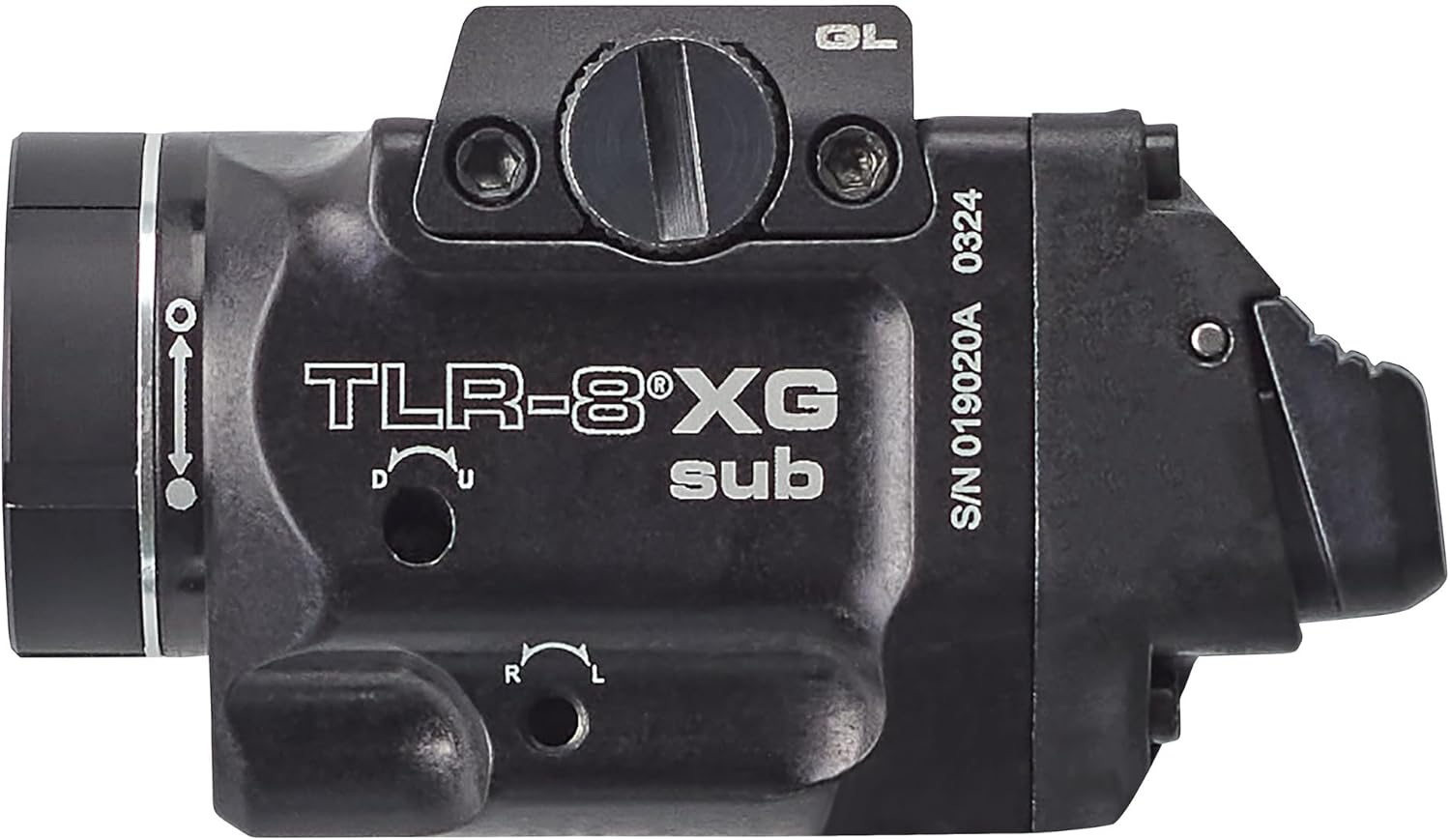 Side view of Streamlight TLR-8 X G sub
