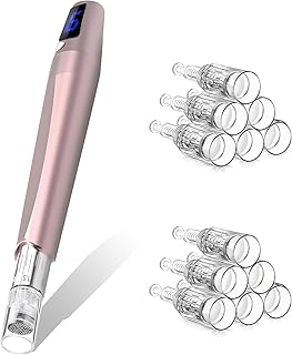 Microneedle Derma Roller for Skin, 0.25mm Microneedling Pen for Women Men Home Use