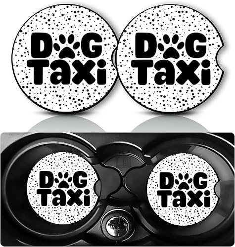 Miniatura 38 de Paquete de 2 posavasos con diseño de Driver Picks The Music, cintas de casete retro, regalos para mujeres y hombres, tapete interior del vehículo,