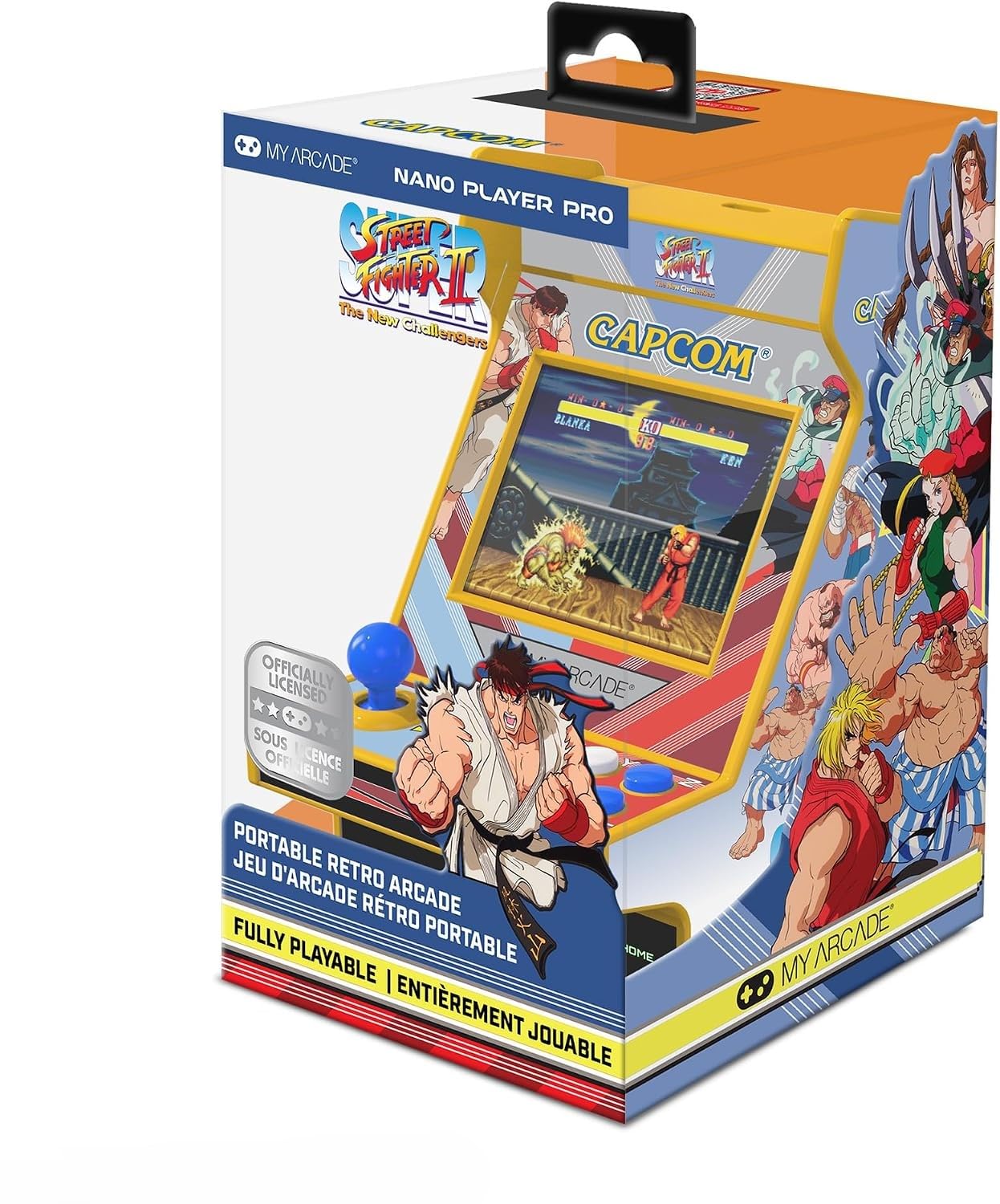 My Arcade Nano Player Street Fighter Ii 4.5´´ Retro Console One Size